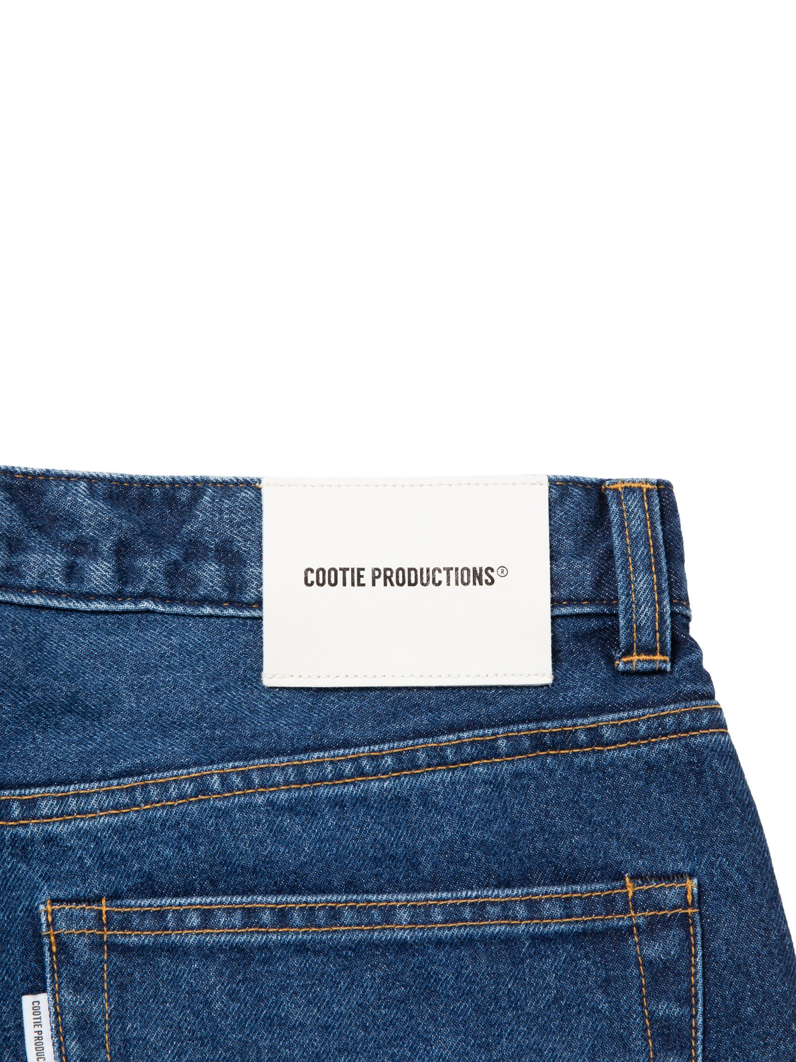 12.5oz Denim 5 Pocket Square Leg Pants / INDIGO AGING FADE /  デニムパンツ / CTE-26S115