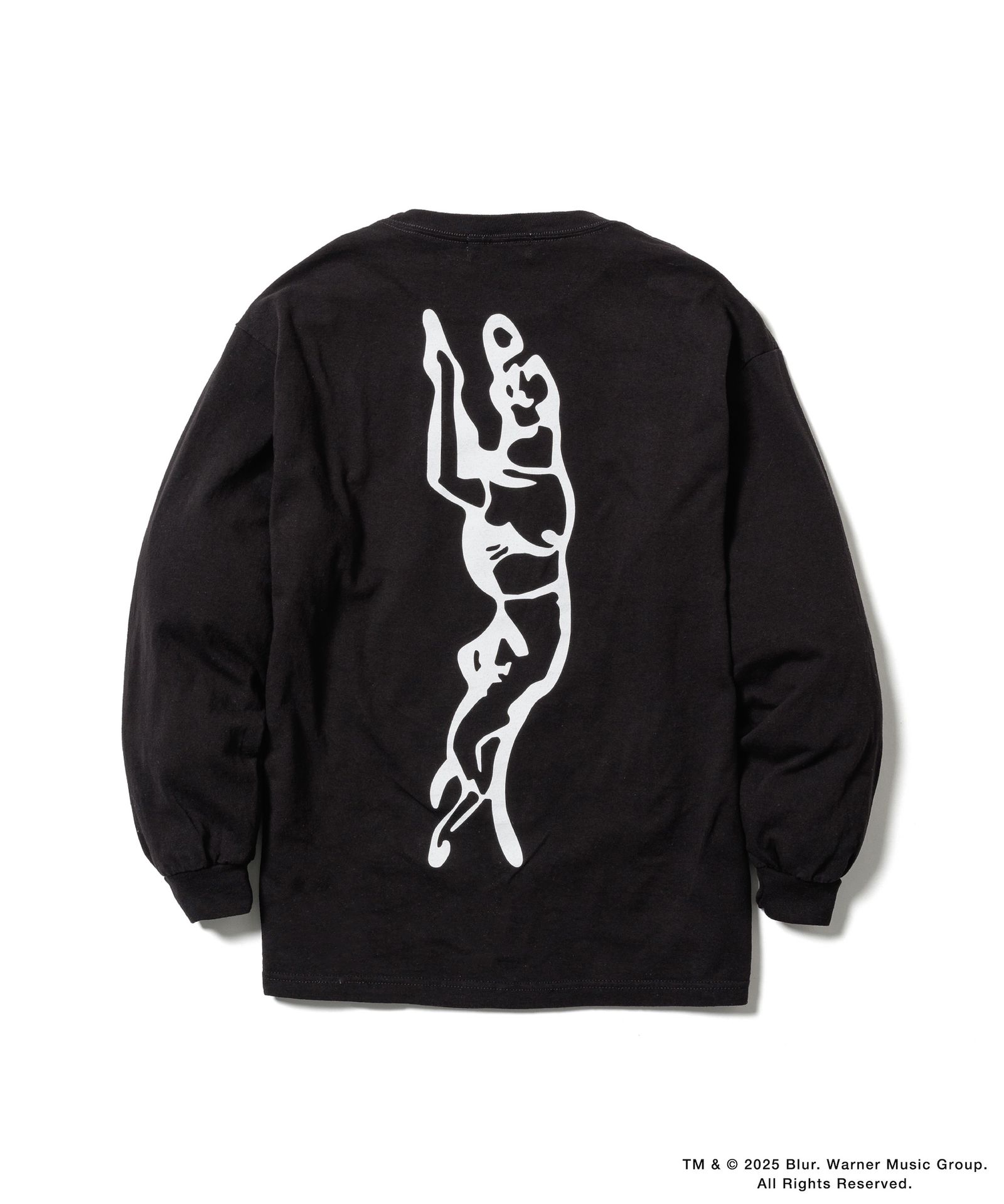 L/S TEE(xblur) / BLACK / blurコラボレーションロンティー
