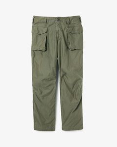 TROOPER 4P TROUSERS COTTON BACK SATIN VW / OLIVE / カーゴトラウザーズ