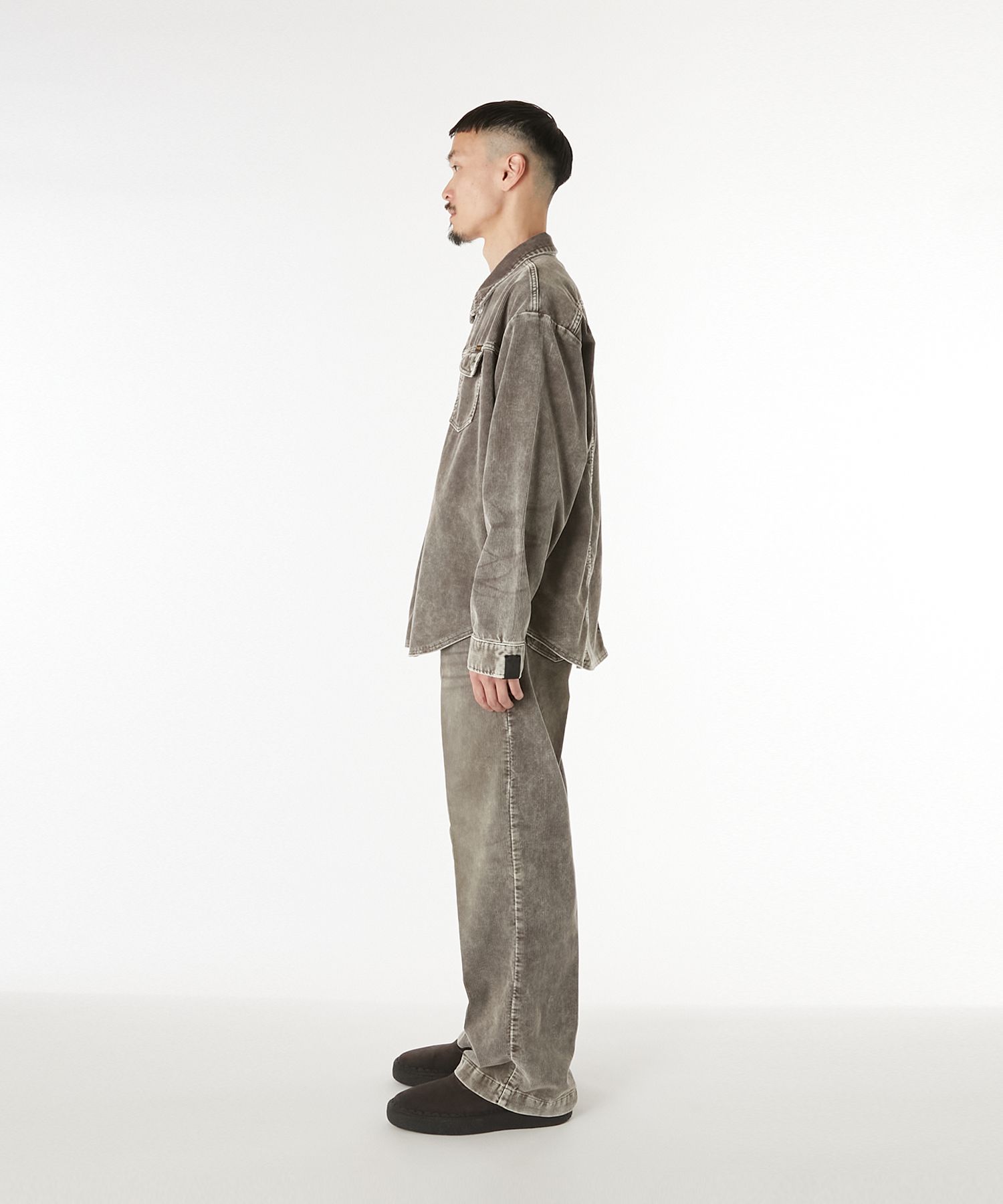 6252-WR01 / N.HOOLYWOOD COMPILE × Wrangler SHIRT / BLACK