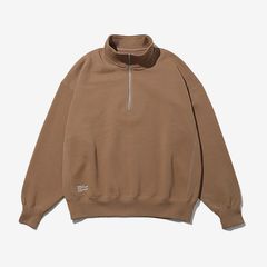 HEAVY OZ HALF ZIP PULLOVER / COYOTE