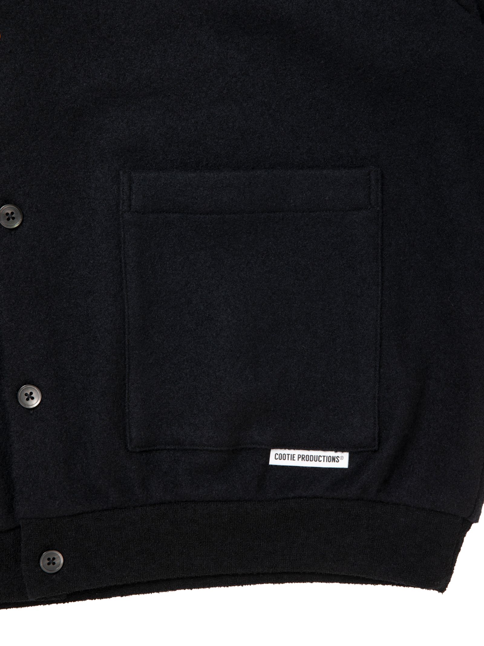 W/N Boucle Polo Cardigan / BLACK /  ポロカーディガン / CTE-26A307