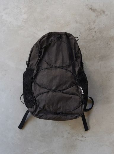 ENDS and MEANS - Packable Backpack / African Black | Stripe Online Store