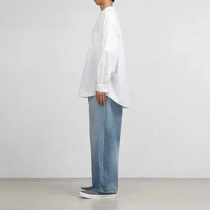 Graphpaper - Selvage Denim Two Tuck Tapered Pants -LIGHT