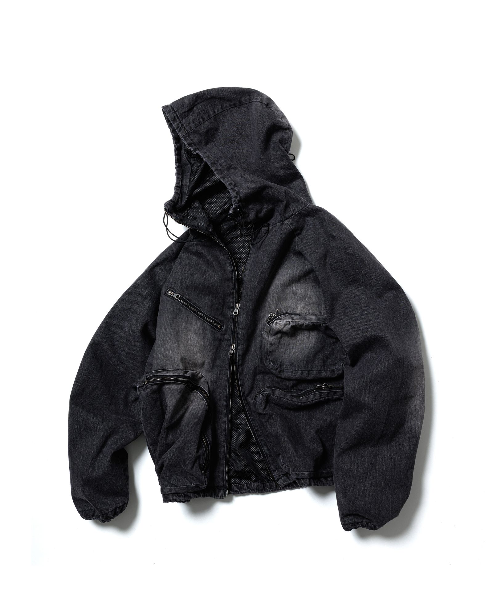 CPG MULTI POCKET DENIM JACKET / BLACK / デニムジャケット / FS2069