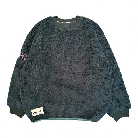 HORIZON FLEECE CREW NECK / GREEN