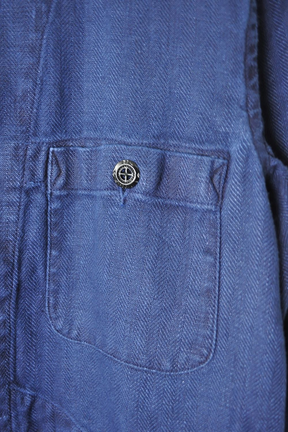Ets.MATERIAUX - French Work Jacket / BLUE | Stripe Online Store