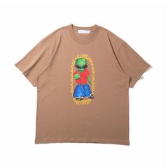 Aliens Tee / Latte /  シルクスクリーンプリントティー