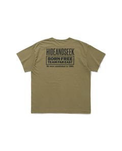 Born Free S/S Tee / OD / プリント ティーシャツ