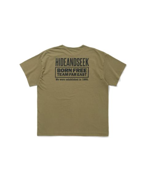 Born Free S/S Tee / OD / プリント ティーシャツ