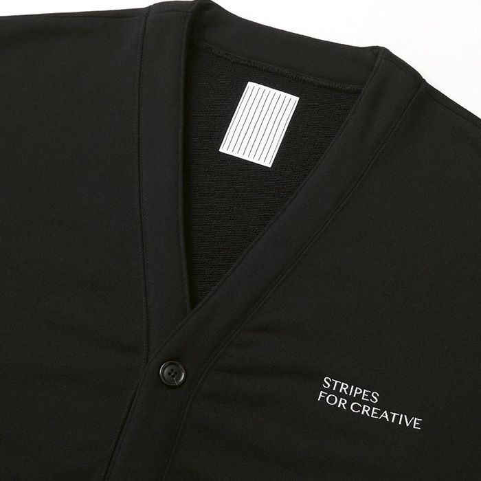 TECH SWEAT CARDIGAN | BLACK