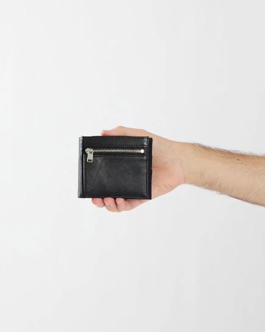 HIKER WALLET COW LEATHER / BLACK