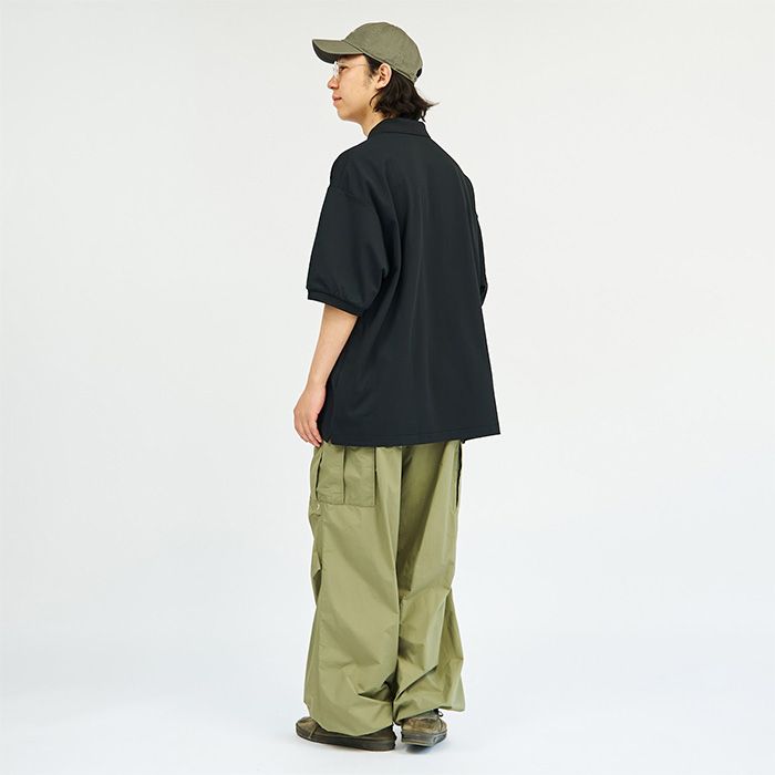 DRY PIQUE JERSEY S/S POLO / BLACK