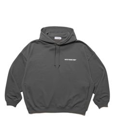 Dry Tech Oversized Sweat Hoodie / GRAY /  ドライテックスウェットパーカー