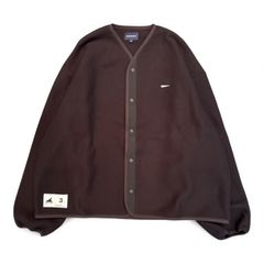 KNOT FLEECE CARDIGAN / BLACK