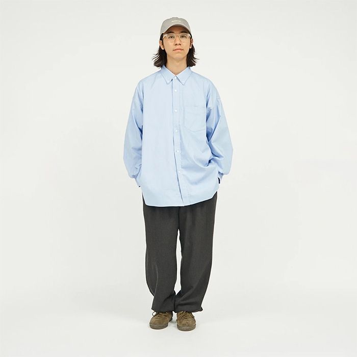 DRY OXFORD CORPORATE L/S B.D SHIRT / BLUE