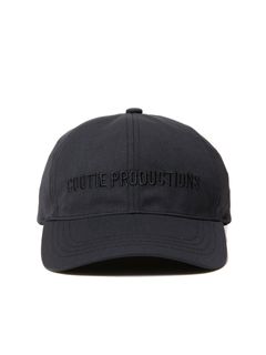 Dry Tech Ox 6 Panel Cap / Black / ドライテックキャップ