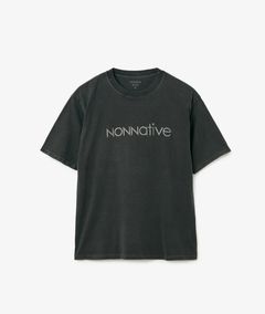 DWELLER S/S TEE "NONNATIVE - 2" / CHARCOAL