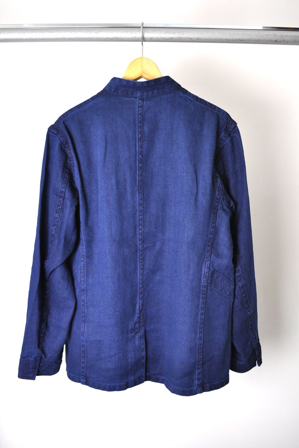 Ets.MATERIAUX - French Work Jacket / BLUE | Stripe Online Store