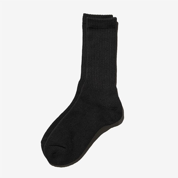 3-PACK TECH CREW SOCKS / BLACK