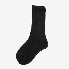 3-PACK TECH CREW SOCKS / BLACK