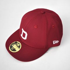 LETTERED LP 59FIFTY NEW ERA / BURGUNDY