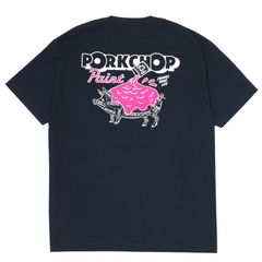 PCP PORK TEE / NAVY / プリント ティーシャツ