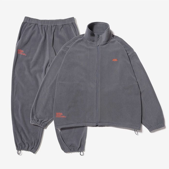 AS×FS FLEECE TRACK SUIT / GRAY