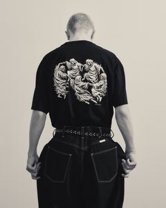 Print S/S Tee - DANCE / BLACK /  プリント ティーシャツ