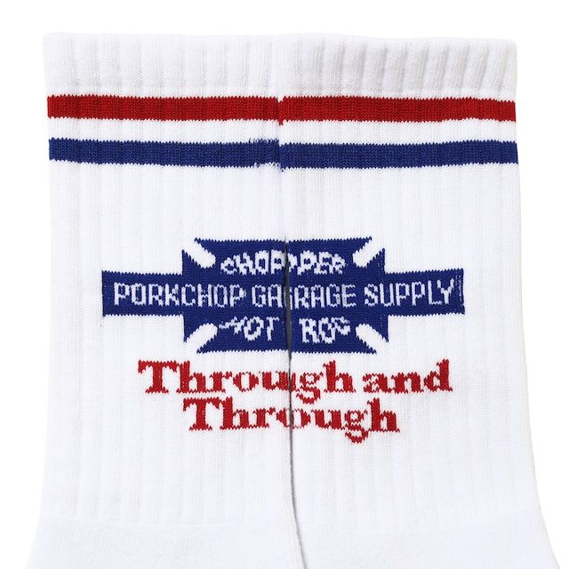 BAR&SHIELD SOX / WHITE