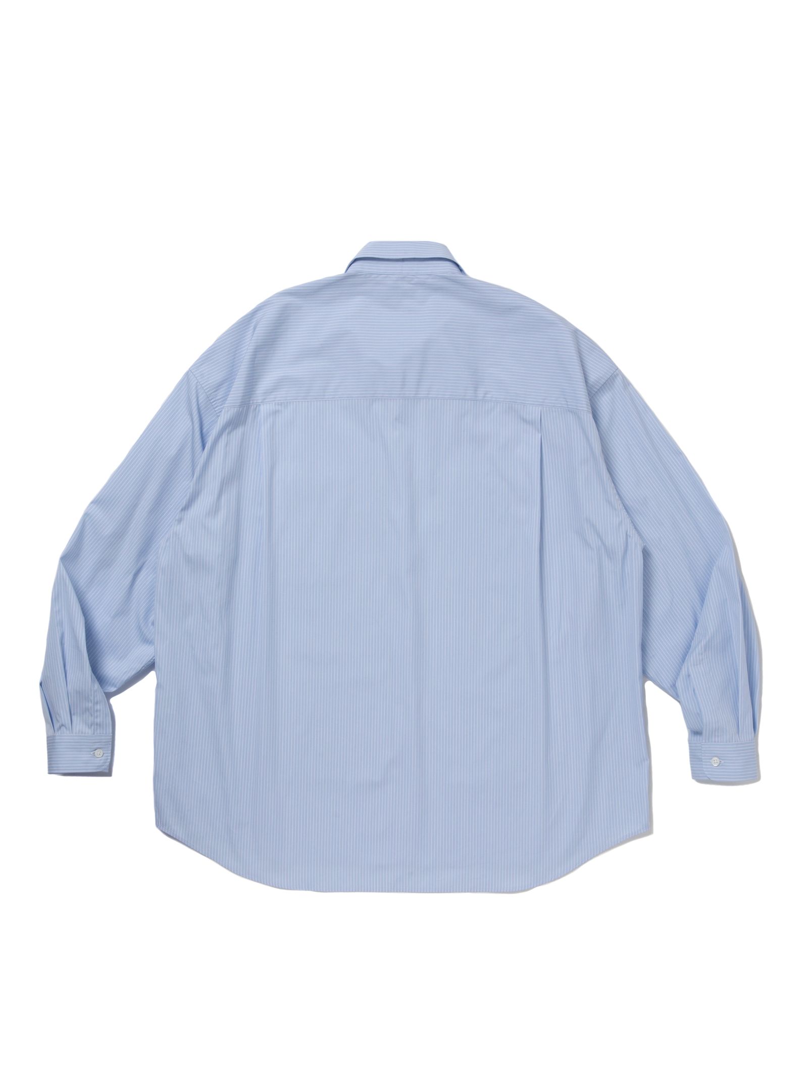 Stripe Broad L/S Shirt / SAXE / ストライプシャツ / CTE-25A402