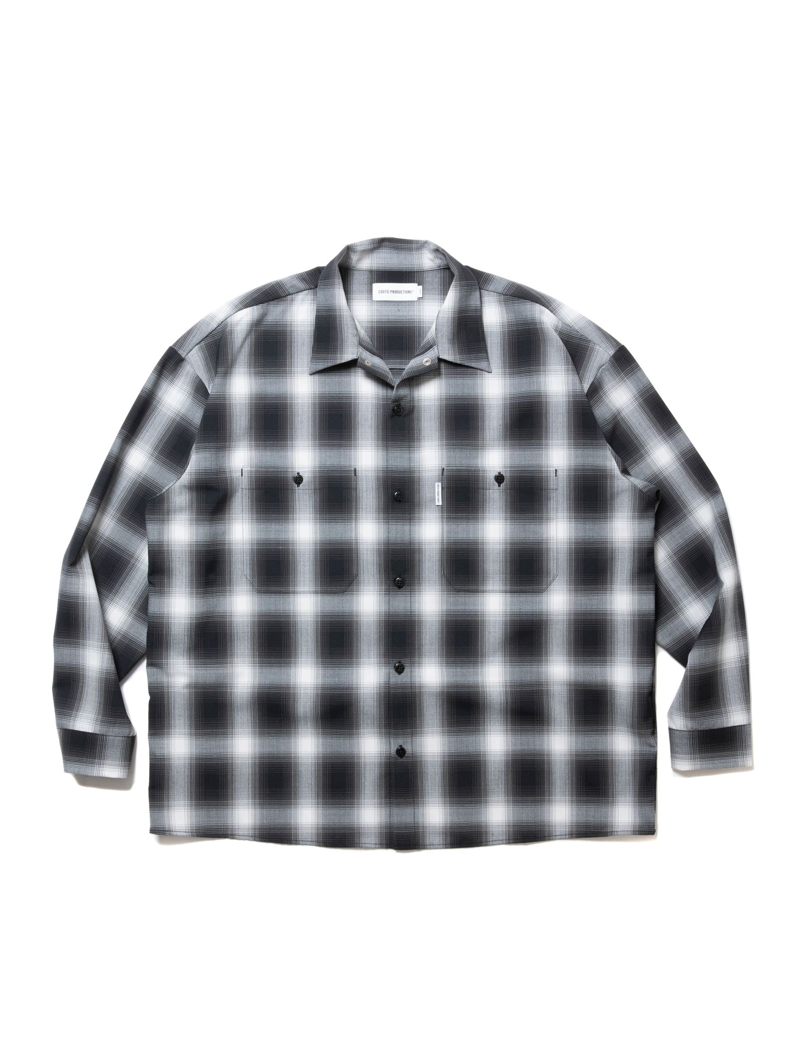 COOTIE PRODUCTIONS - T/W Work L/S Shirt / Ombre Check / チェックワークシャツ | Stripe  Online Store