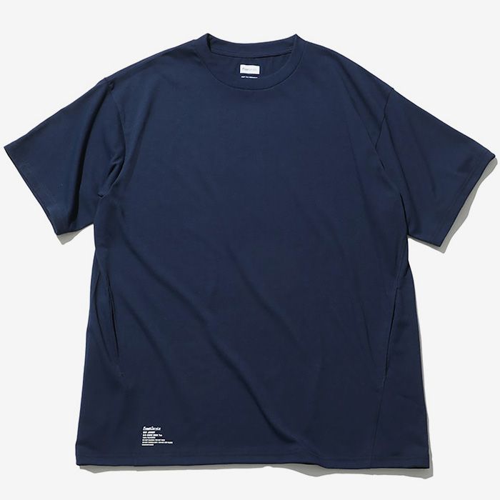 DRY JERSEY S/S CREW NECK TEE / NAVY