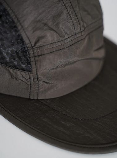 ENDS and MEANS - Mesh Camp Cap / African Black | Stripe Online Store