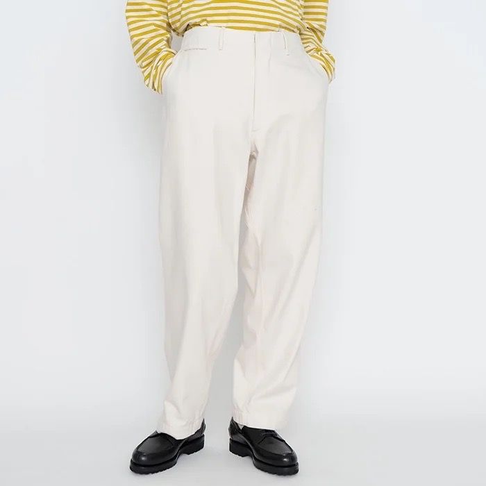 Wide Denim Pants / NA(Natural)
