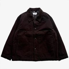 Quilted Coverall / Muddy Black