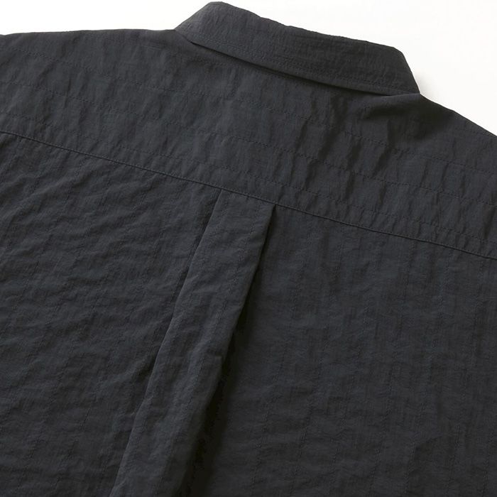 SFC NYLON STITCHED SHIRTS | D NAVY