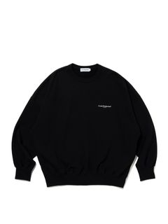 Plain Sweat Crew / BLACK /  プレーンスウェット