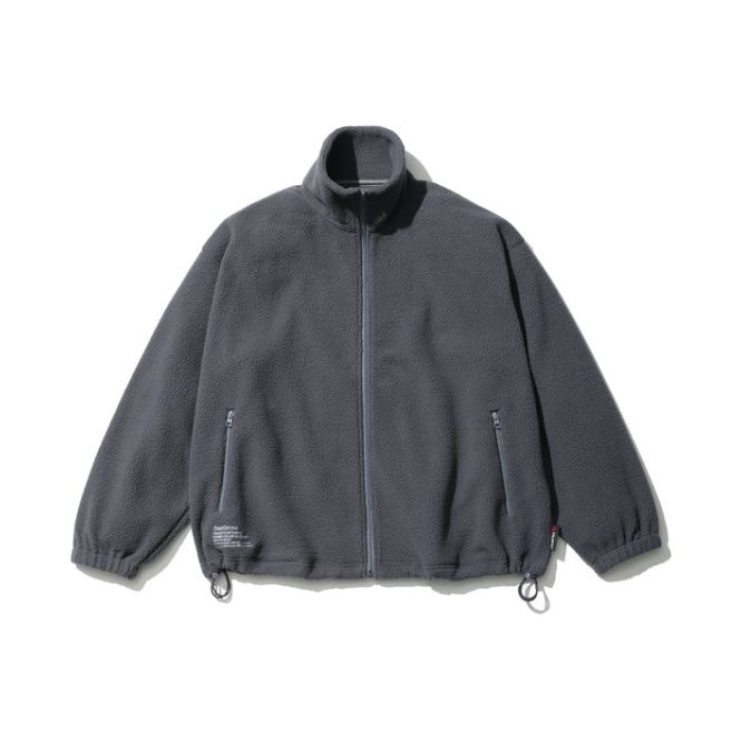 FreshService - POLARTEC FLEECE STAND COLLAR BLOUSON / GRAY