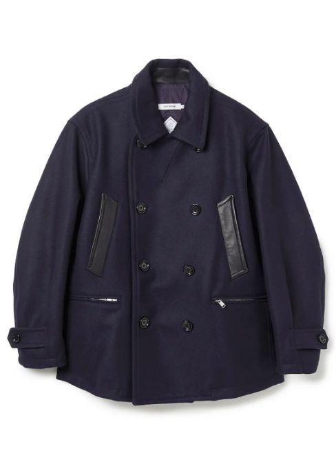 MARINER COAT W/N DOUBLE MELTON WITH WINDSTOPPER® / NAVY / ピーコート / NN-JU4705