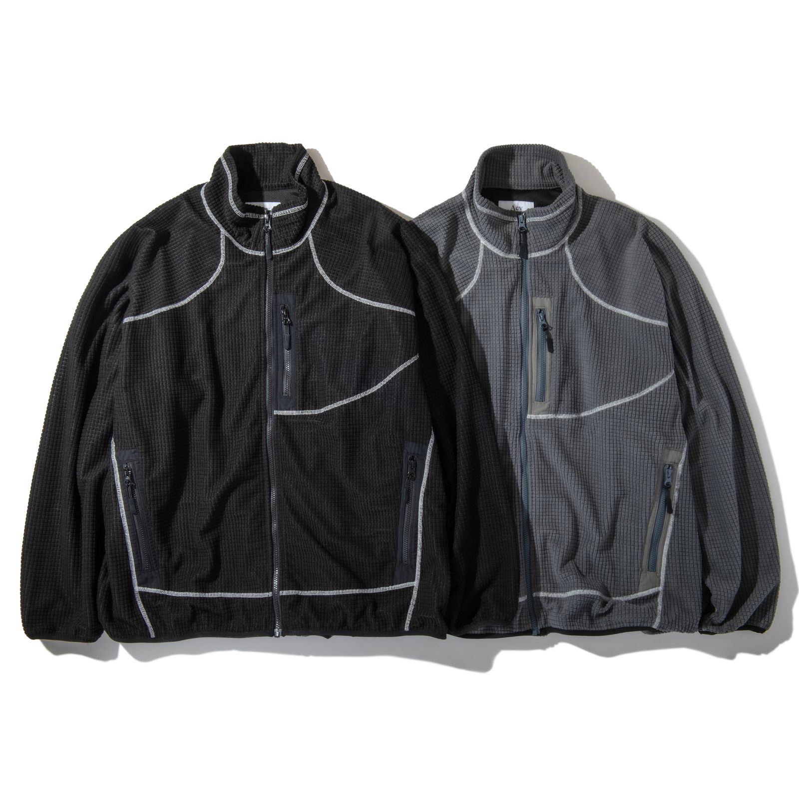 Acy - FLEECE JACKET / BLACK | Stripe Online Store