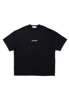 C/R Smooth Jersey S/S Tee / BLACK /  プリントティーシャツ