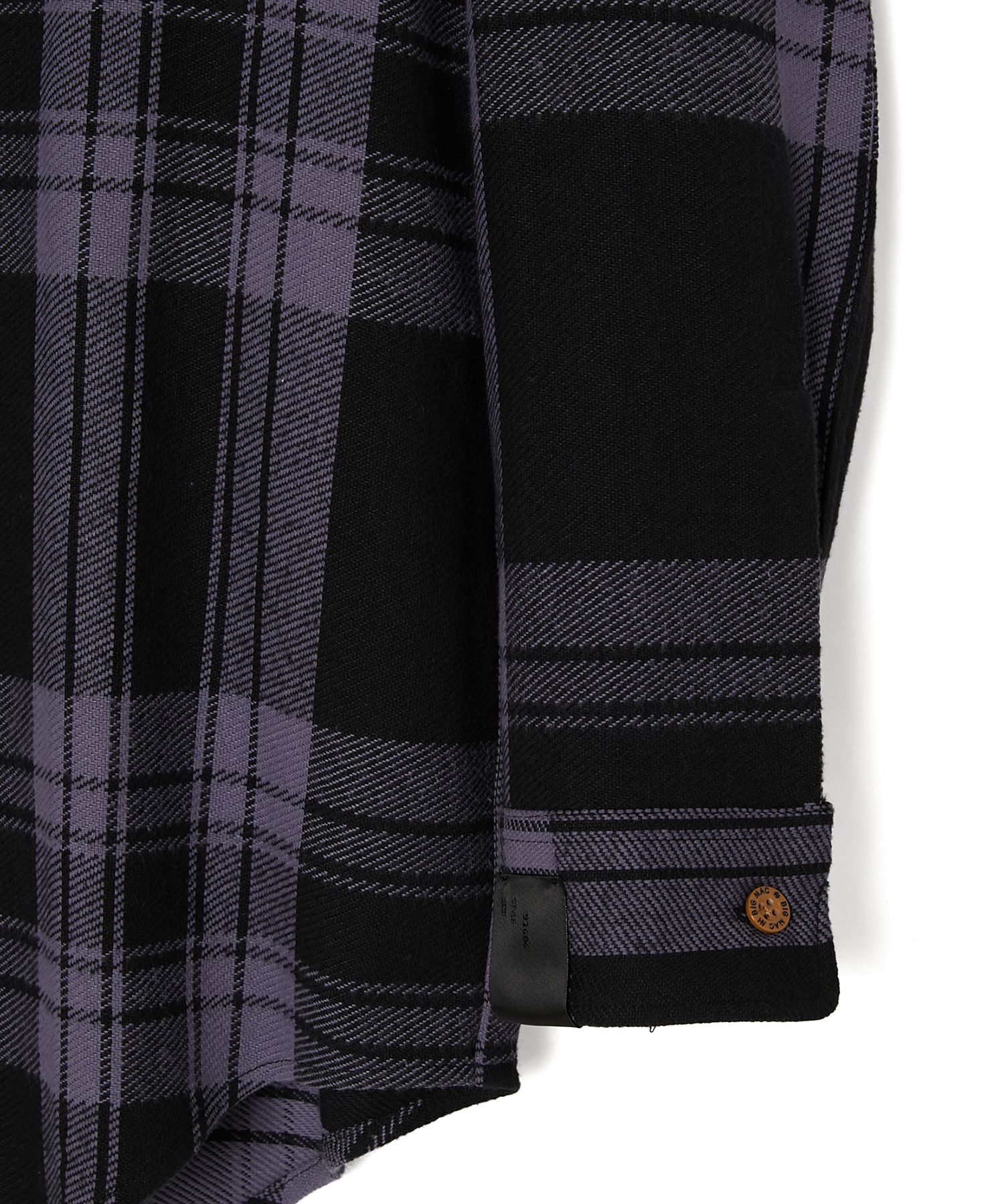2251-SH40-013 / × BIG MAG SHIRT / BK CHECK