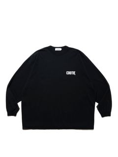 AD Processing Oversized L/S Tee / BLACK /  オーバーサイズティーシャツ
