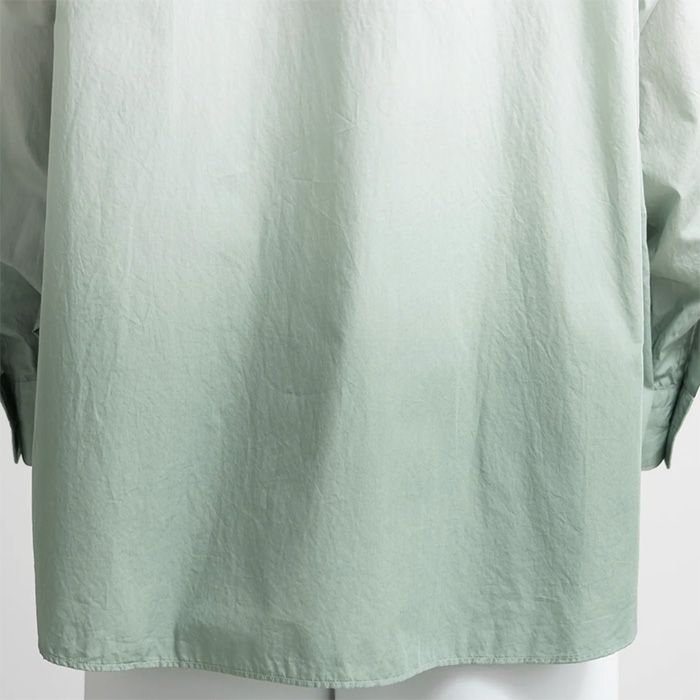 Graphpaper - Broad L/S Oversized Regular Collar Shirt / PALE