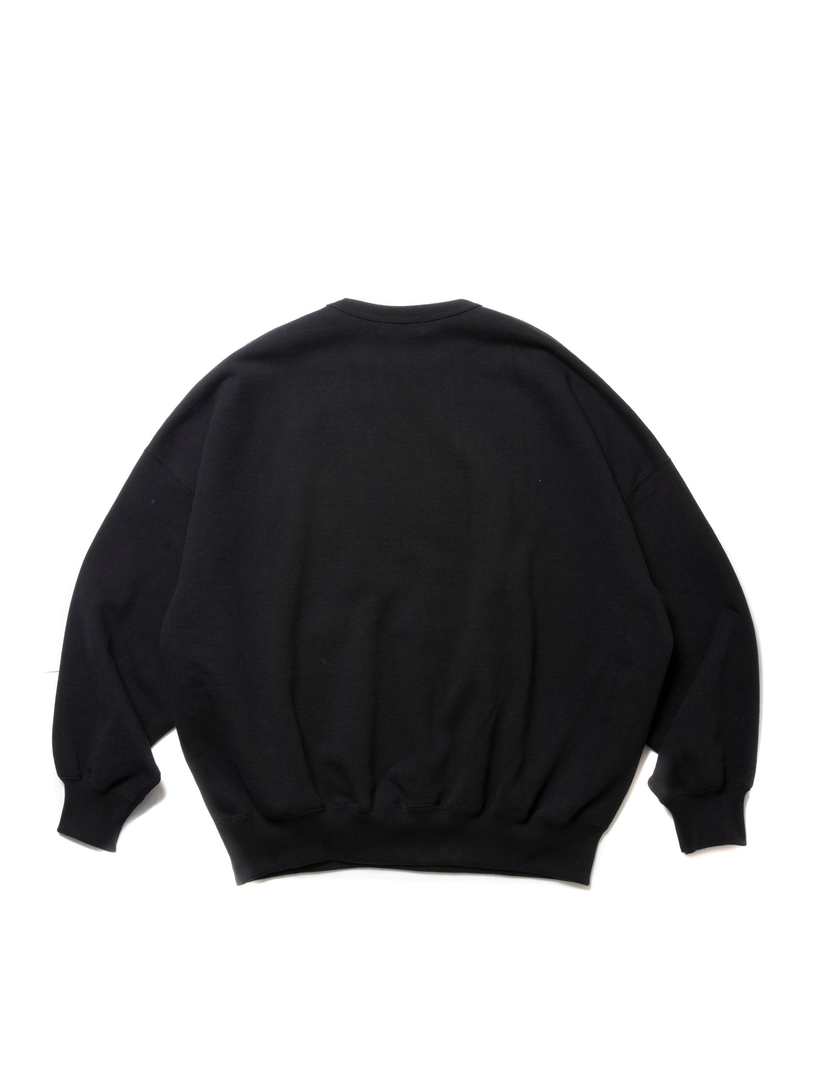 COOTIE PRODUCTIONS - Open End Yarn Heavy Oz Sweat Crew / BLACK / ヘビーオンススウェット  | Stripe Online Store