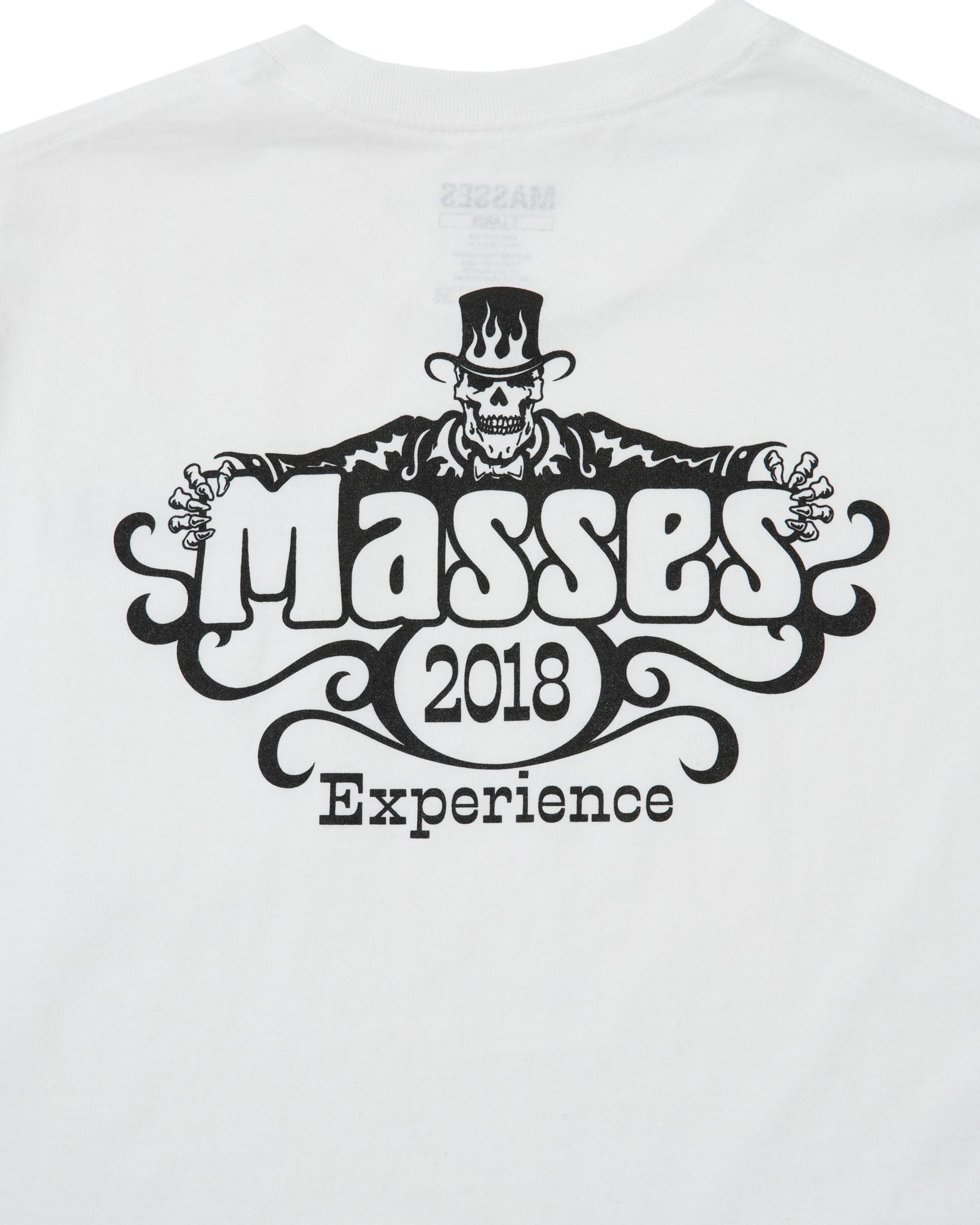 T-SHIRT SKULL HAT / BLACK / プリントティー