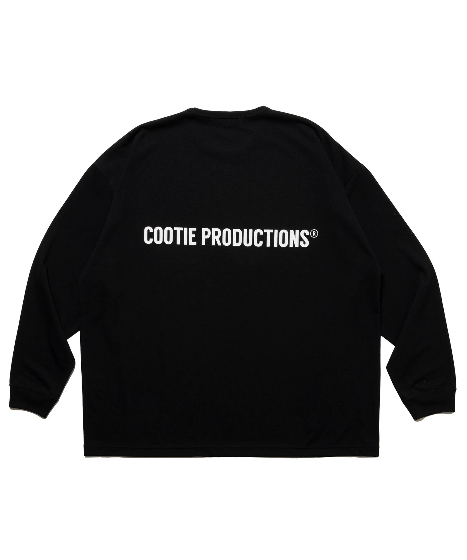 Dry Tech Jersey Oversized L/S Tee / BLACK /  ドライテックL/Sシャツ
