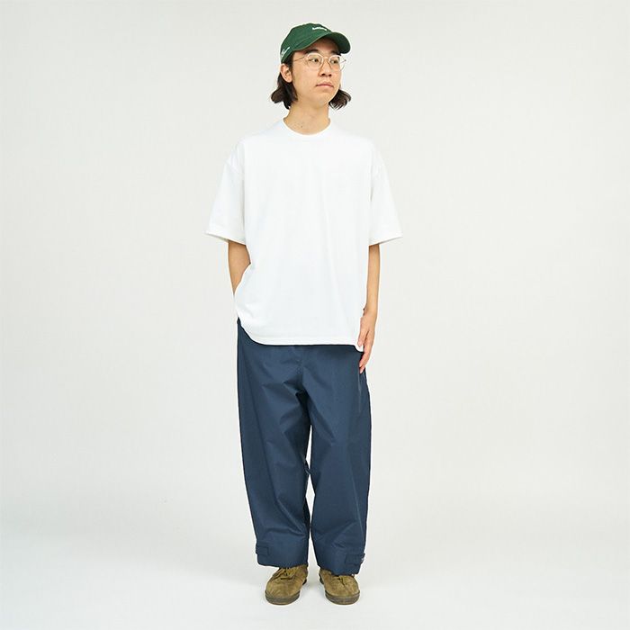 DRY JERSEY S/S CREW NECK TEE / WHITE