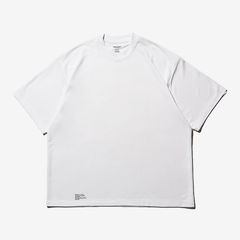 2-PACK TECH SMOOTH S/S CREW NECK / WHITE